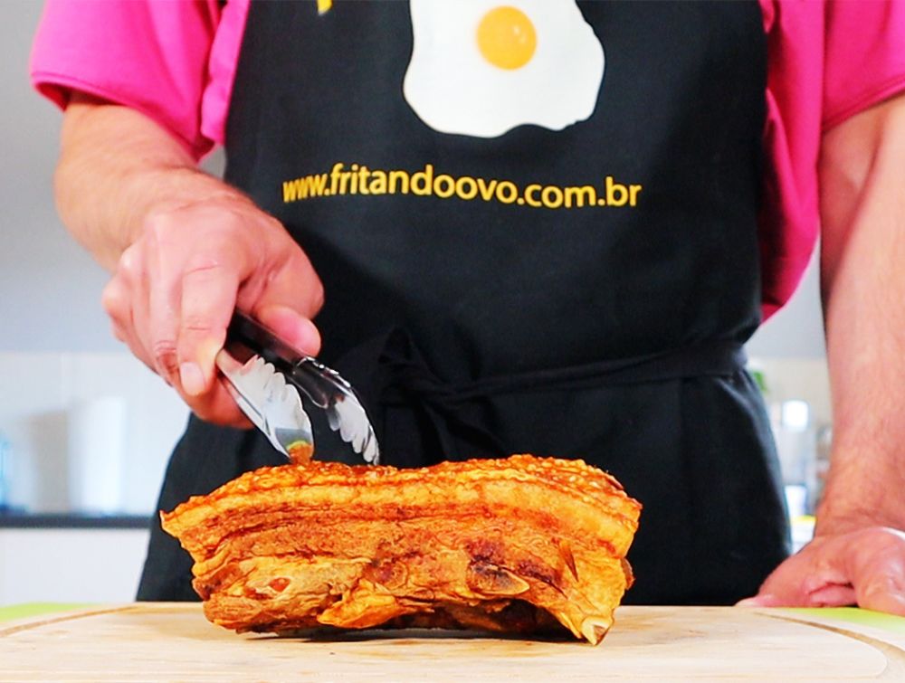 Crispy Air Fryer Pork Belly with Asian-Style Sauce